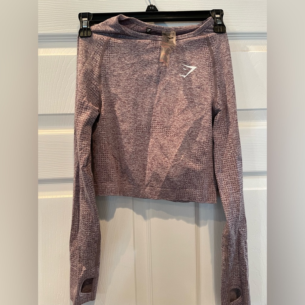 Gymshark long sleeve crop